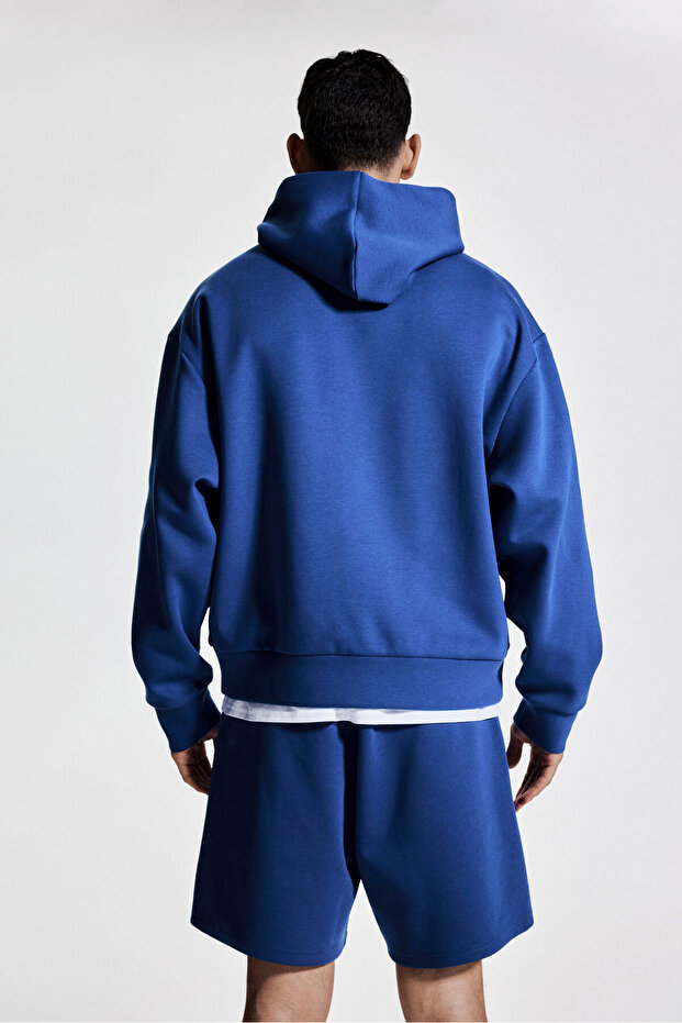 Kapüşonlu Spor Üstü Oversized Fit DryMove™ - 6