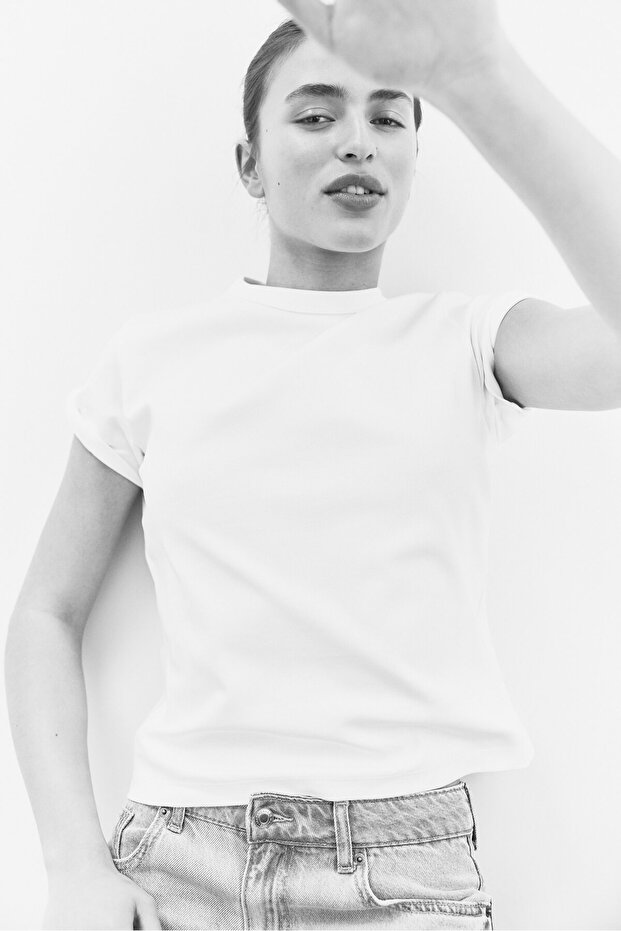 Pamuklu Tişört - 1