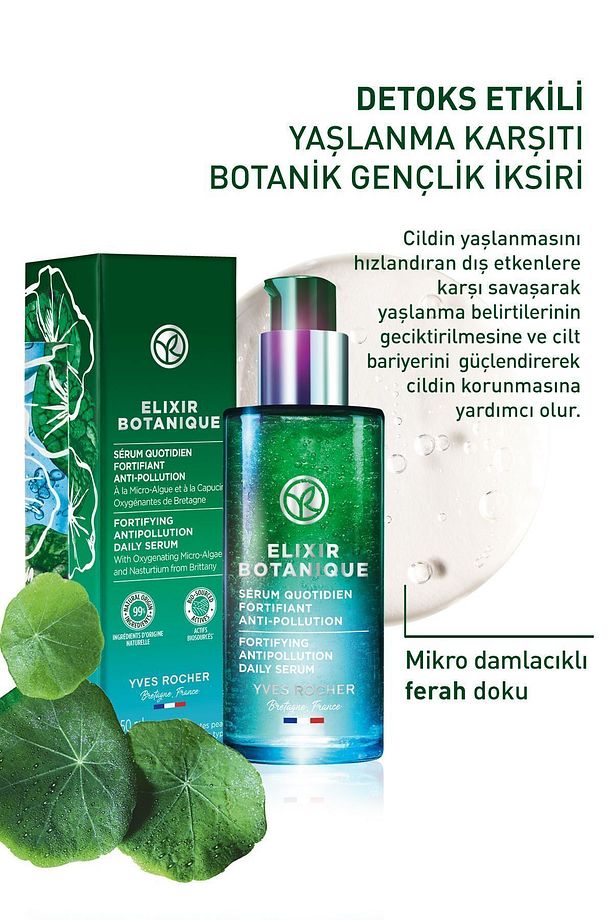 Yaşlanma Karşıtı Bitkisel Antioksidan Bakım Elixir Botanique-serum-50 ml - 2