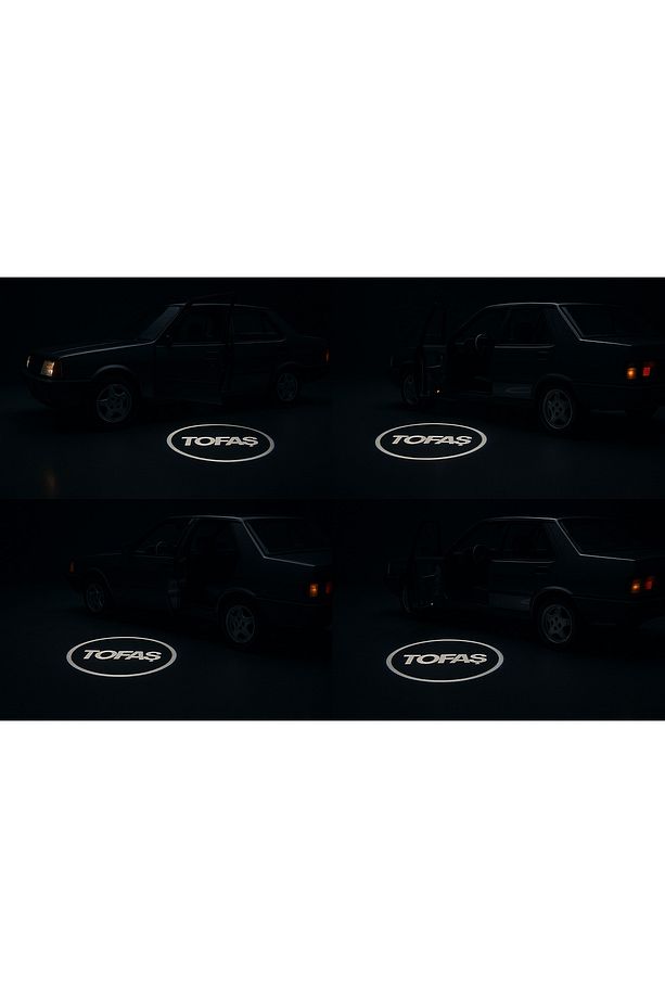 Tofaş Kapı Altı Logo Kapı Altı Led Mesafe Sensörlü Pilli Yapıştırmalı Yeni Nesil - 2