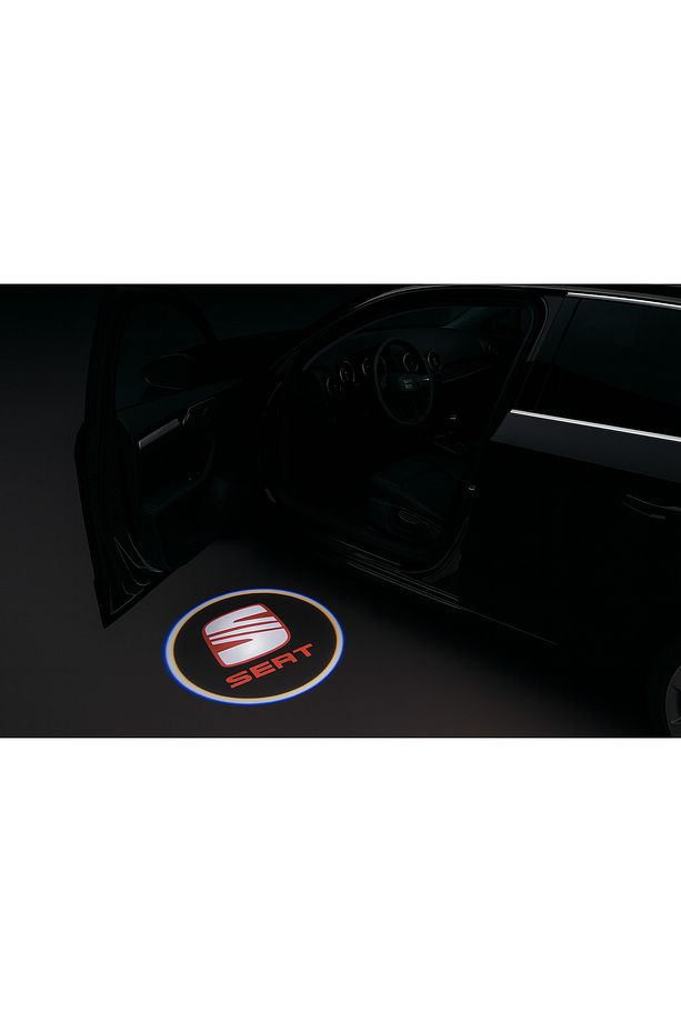 Seat Kapı Altı Logo Kapı Altı Led Mesafe Sensörlü Pilli Yapıştırmalı Yeni Nesil - 1