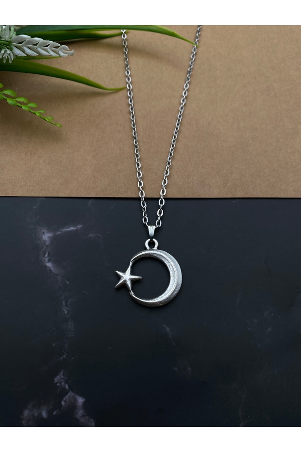 Ay Yıldız Model Kolye - 1