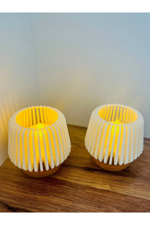 Dekoratif Modern Led Mumluk Tealight (TEK ADET) - 2