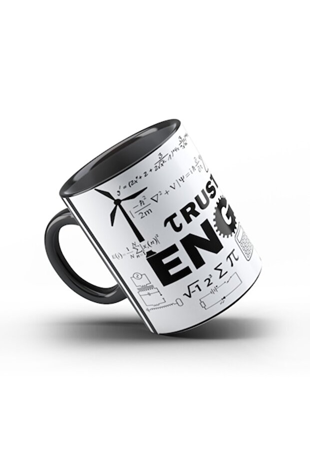 Engineer Mug, Ceramic, 330 ml, Black - 1