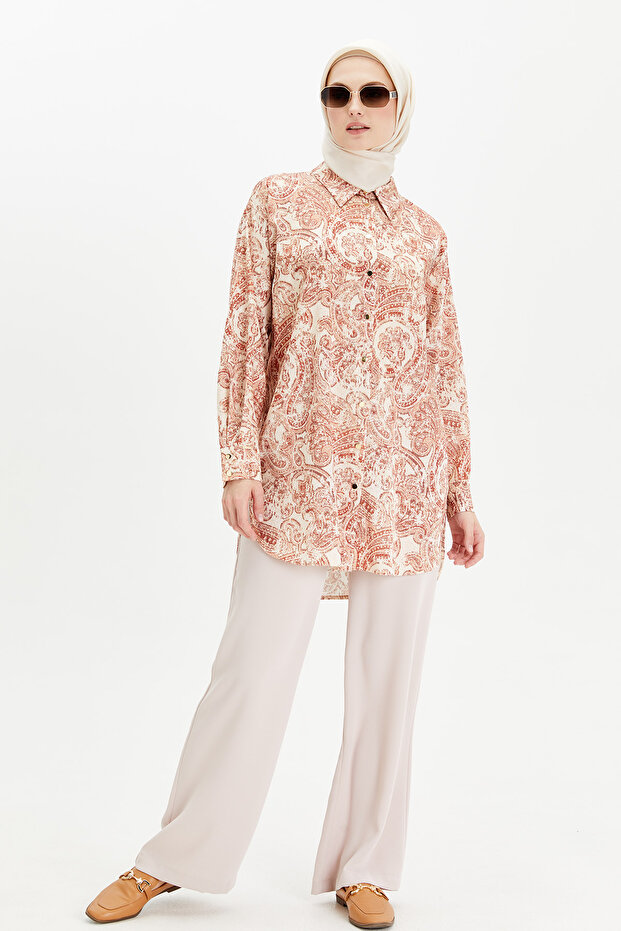 Geniş Paça Pantolon - 1