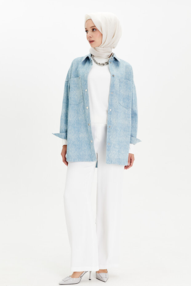 Geniş Paça Pantolon - 3