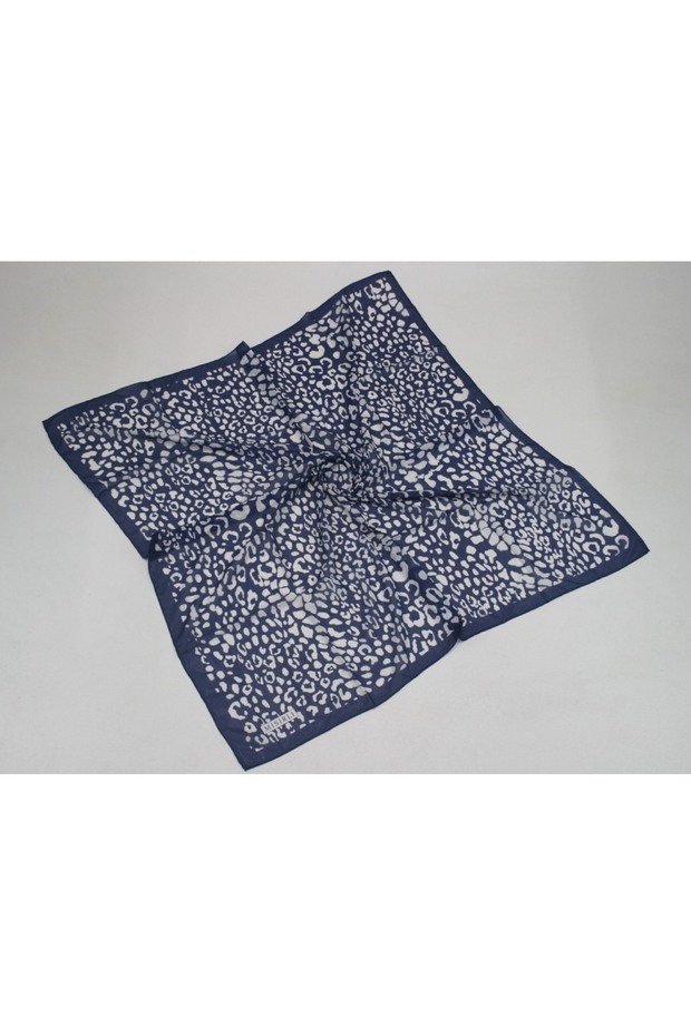 وشاح شيفون منقوش بنقشة الفهد - 1