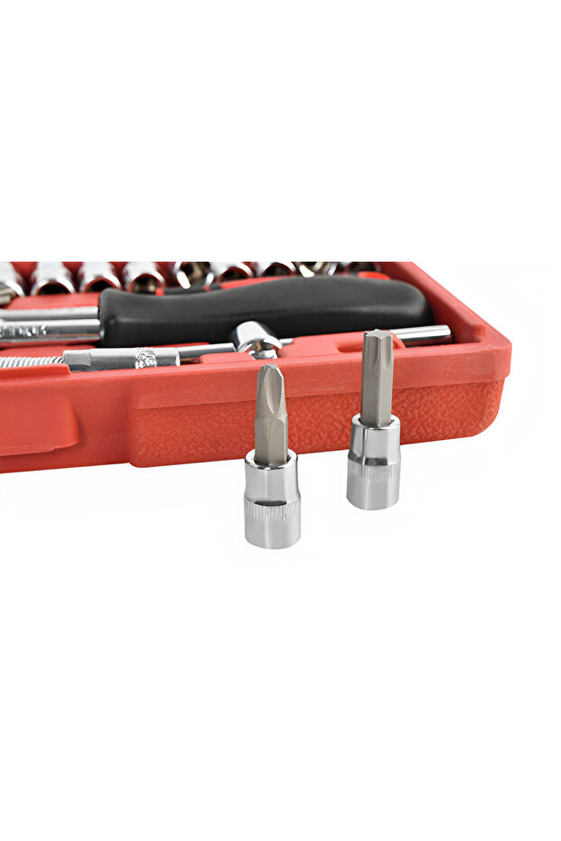 idealSTORE Professional Screwdriver Set, Includes 46 Elements, Screwdriver Bits, Extensions, - 4