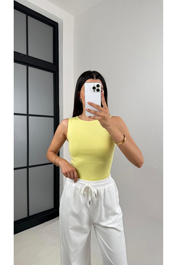 Sarı Basic Atlet Gaus00579 - 1