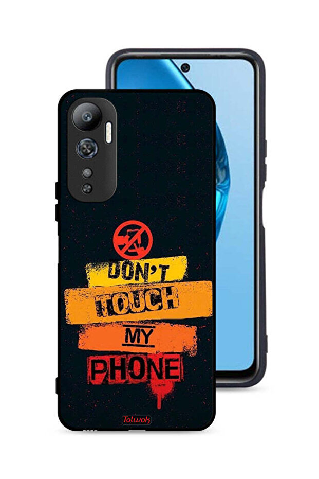غطاء حماية لهاتف Infinix Hot 20 4G، لا تلمس هاتفي