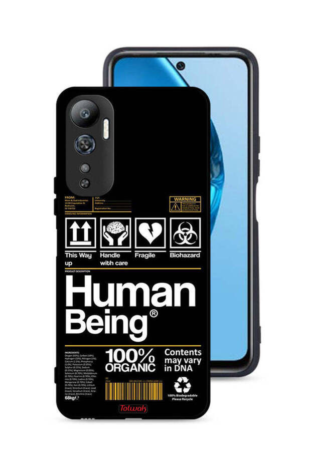 غطاء حماية لهاتف Infinix Hot 20 4G، ملصق إنسان