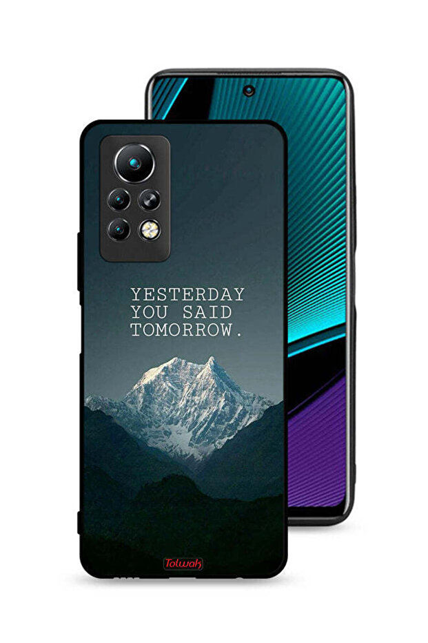 غطاء حماية لهاتف Infinix Note 11 Pro - أمس قلت غدًا