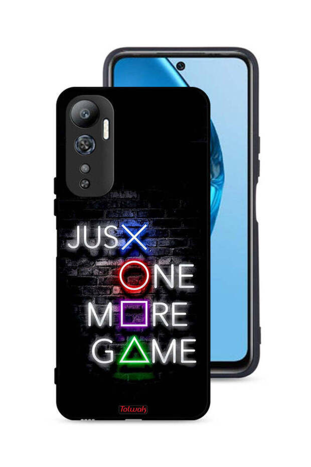 Infinix Hot 20 4G Protective Case Cover Just One More Game