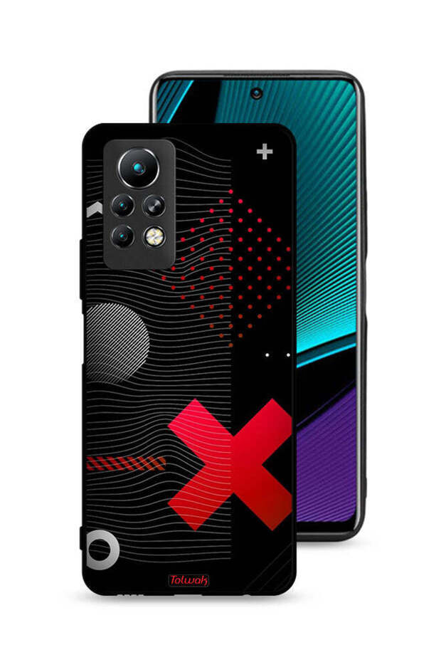 غطاء حماية لهاتف Infinix Note 11 Pro بعلامة الصليب