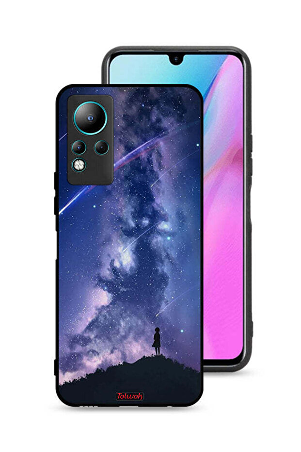 غطاء حماية لهاتف Infinix Note 11 - نجوم متحركة
