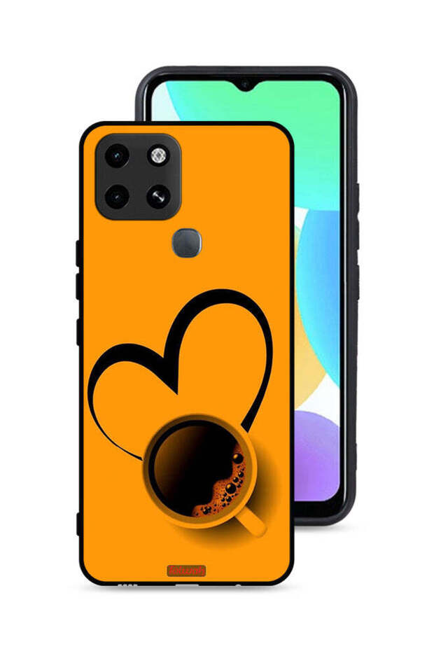 غطاء حماية لهاتف Infinix Smart 6 بتصميم فنجان قهوة