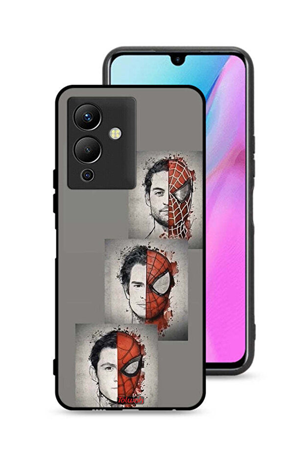 غطاء حماية لهاتف Infinix Note 12 5G برسومات سبايدر مان
