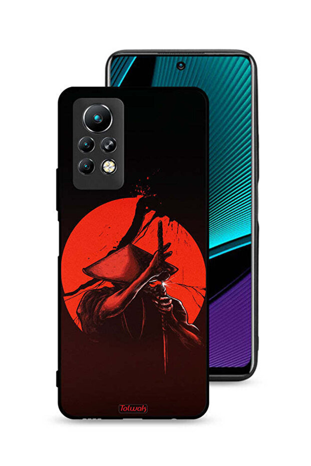 غطاء حماية لهاتف Infinix Note 11 Pro بتصميم محارب السيف