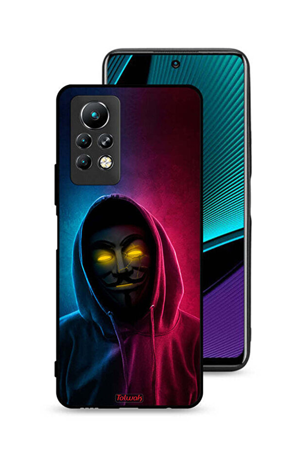 غطاء حماية لهاتف Infinix Note 11 Pro مع خلفية عالية الدقة