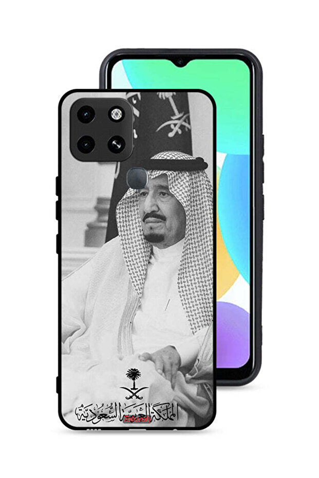 غطاء حماية لهاتف إنفينيكس سمارت 6 - الملك سلمان
