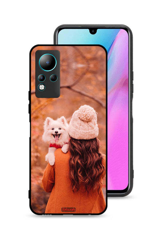 غطاء حماية لهاتف Infinix Note 11 يحمل جروًا