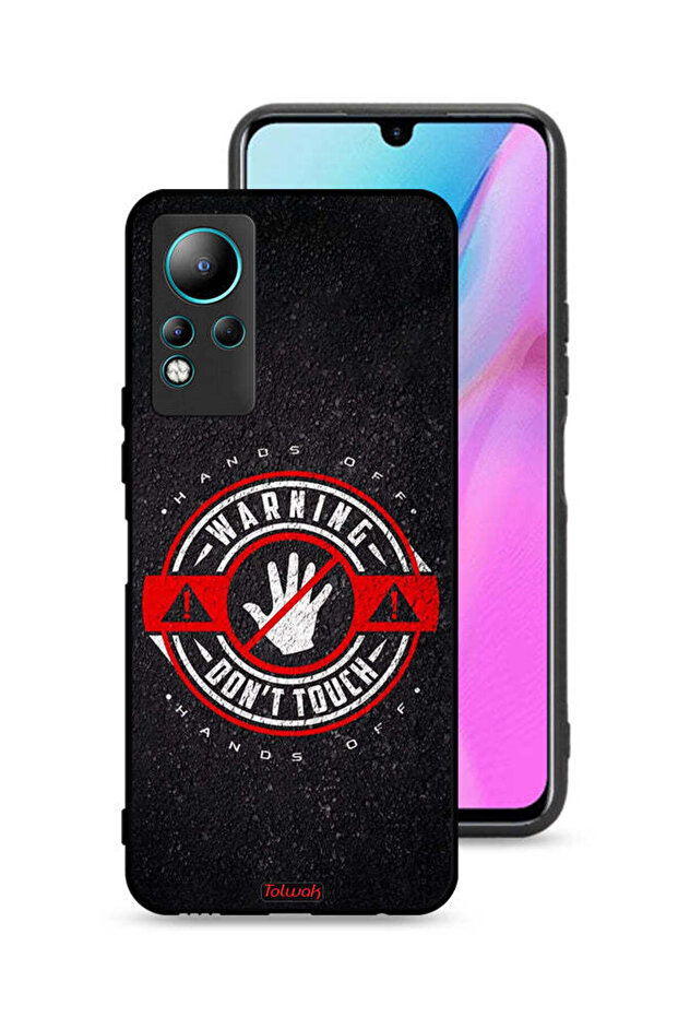 Infinix Note 11 Protective Case Cover Warning Do Not Touch