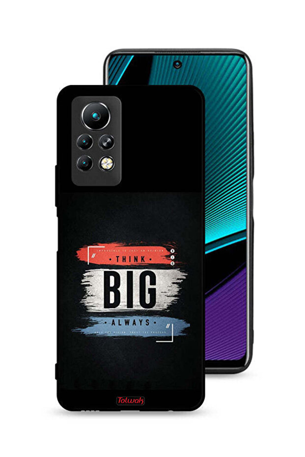 غطاء حماية لهاتف Infinix Note 11 Pro - فكر دائمًا بشكل كبير