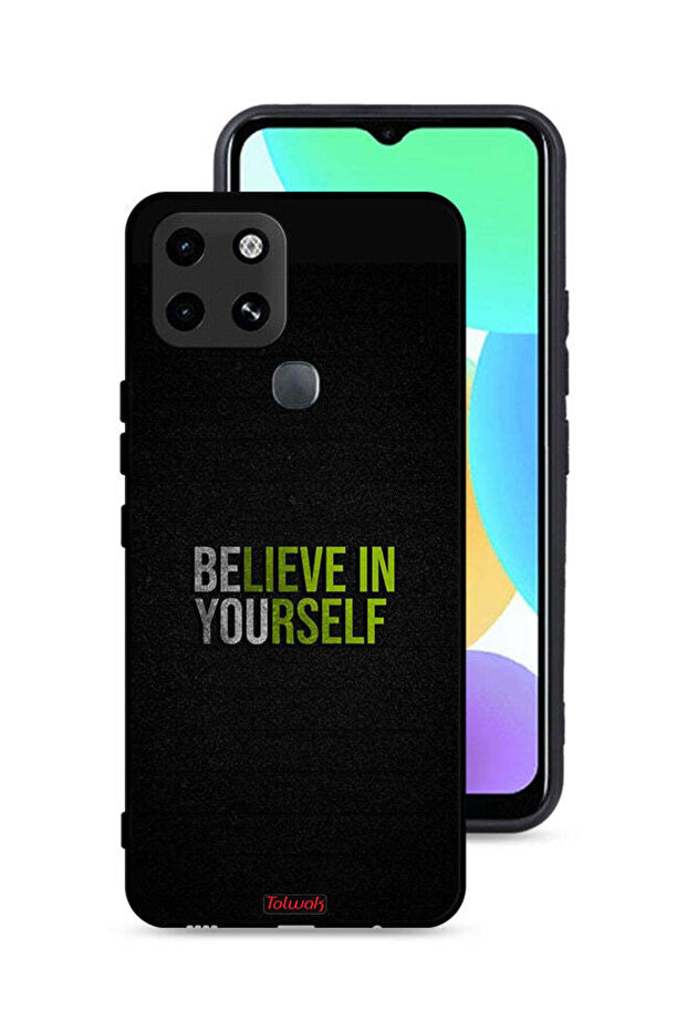 Infinix Smart 6 Protective Case Cover Believe In Yourself