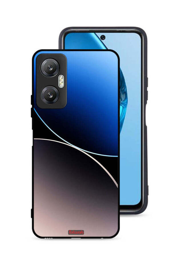 غطاء حماية لهاتف Infinix Hot 20 5G بنمط خطوط منحنية