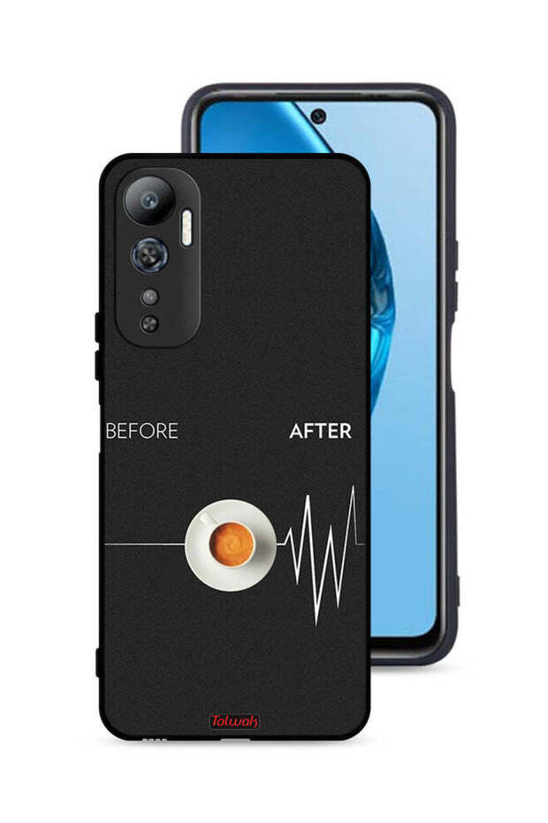 غطاء حماية لجهاز Infinix Hot 20 4G قبل وبعد