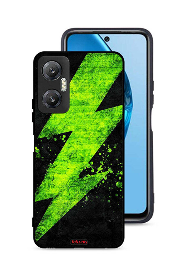 غطاء حماية لهاتف Infinix Hot 20 5G بنمط كهربائي