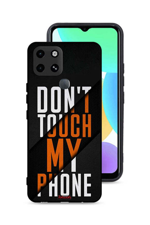 غطاء حماية لهاتف Infinix Smart 6 - لا تلمس هاتفي