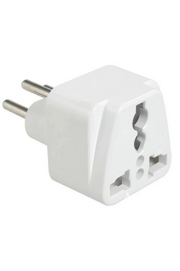 İsviçre Uyumlu 3 Pin Seyahat Adaptörü 🔌 Avrupa Tip J Priz Dönüştürücü - 5