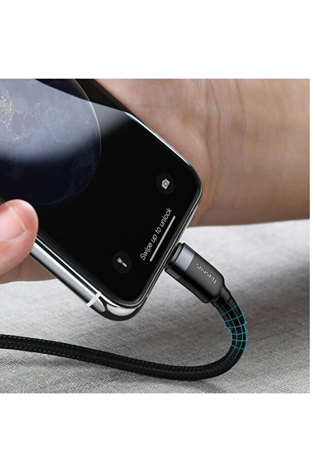 Type-C to Lightning data cable, PD 18W, 1m, Baseus Cables - Black Gray - 8