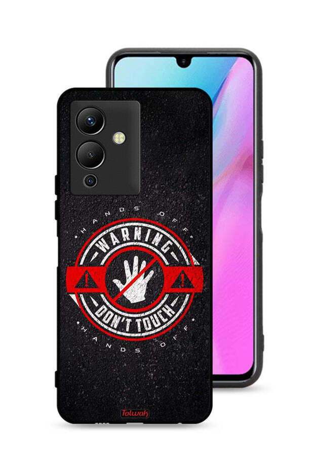Infinix Note 12 Pro 5G Protective Case Cover Warning Do Not Touch