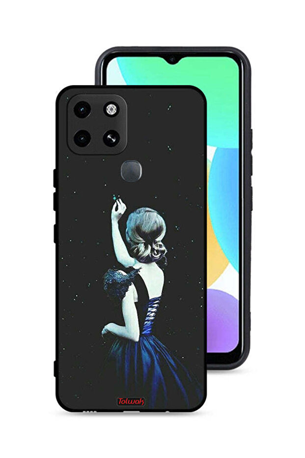 Infinix Smart 6 Protective Case Cover Touching Star