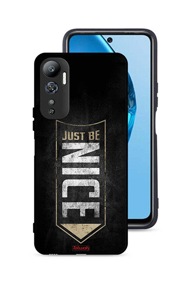 غطاء حماية لهاتف Infinix Hot 20 4G "فقط كن لطيفًا"
