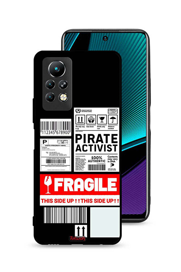 غطاء حماية لهاتف Infinix Note 11 Pro - ملصق هش من Private Activist
