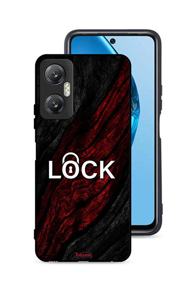 غطاء حماية واقٍ لهاتف Infinix Hot 20 5G مع قفل