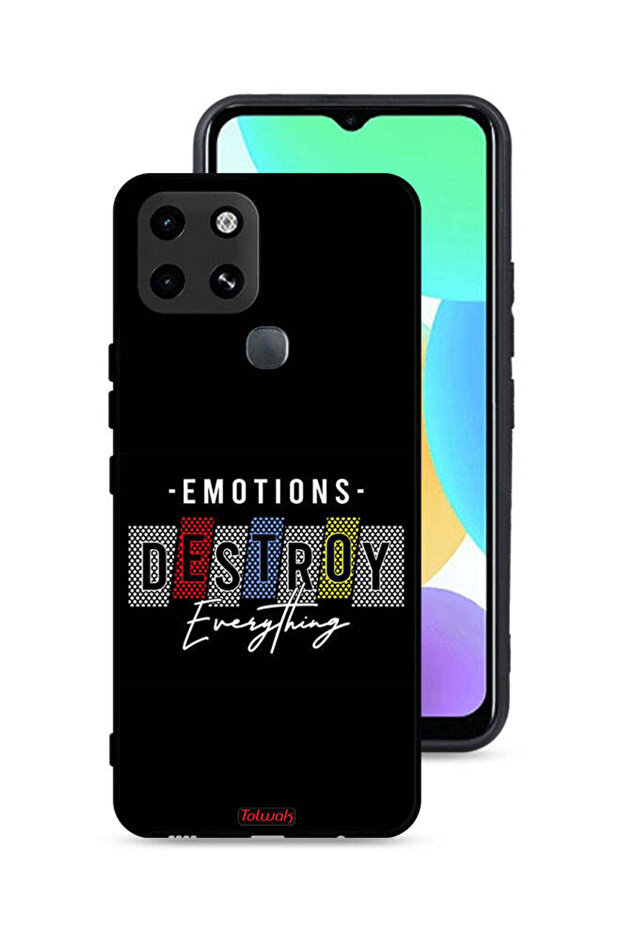 غطاء حماية لهاتف Infinix Smart 6 - عواطف تدمر كل شيء