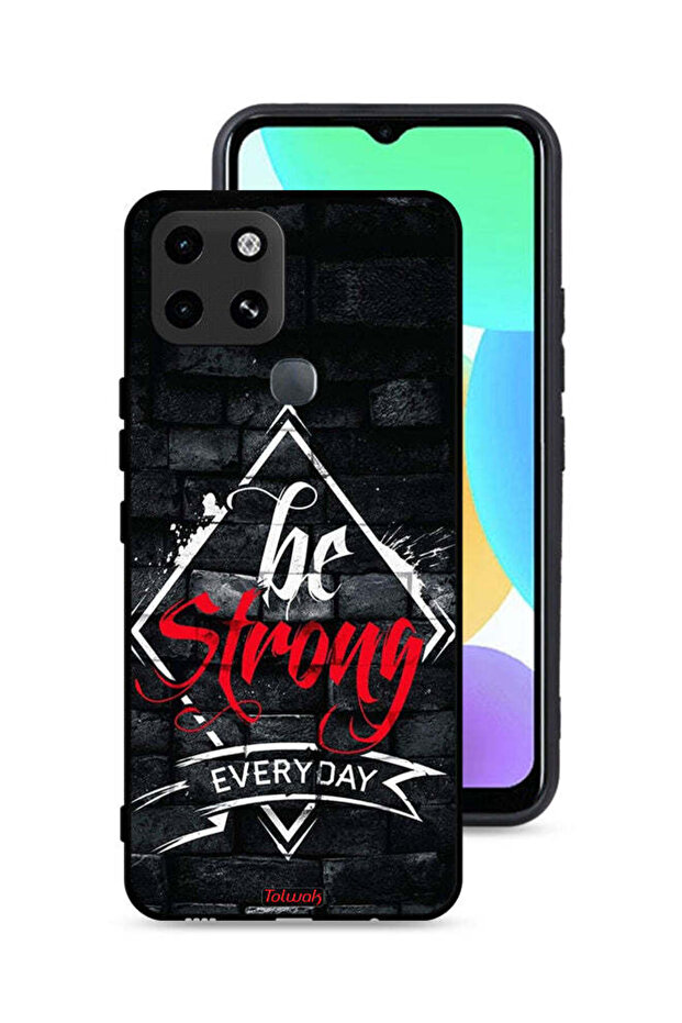 غطاء حماية لهاتف Infinix Smart 6 كن قويًا كل يوم
