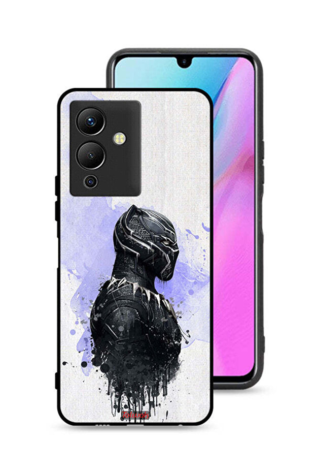 غطاء حماية لهاتف Infinix Note 12 Pro 5G - النمر الأسود