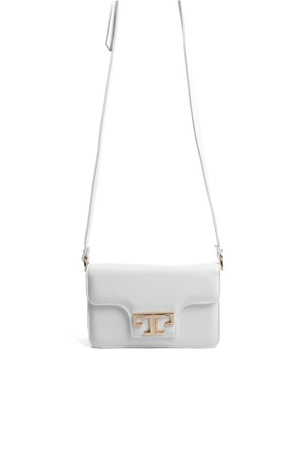 White - White Soft Women's Crossbody Bag Sp1170
