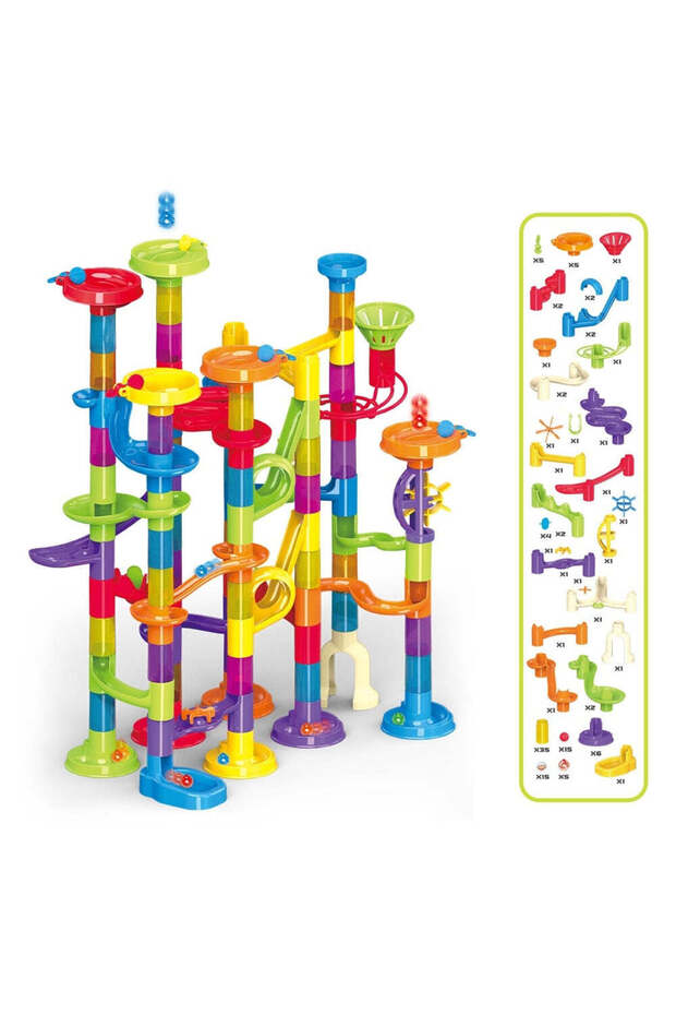 Marble SphereStack Building Set, 123 Pieces - 4