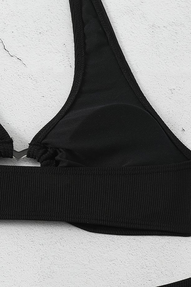 Kalp Aksusuarlı Bikini Takım (ÇIKARTILABİLİR KAPLI) - 6