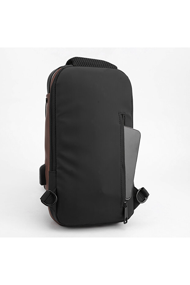 Men's Adjustable Cross Strap Chest Bag - 7