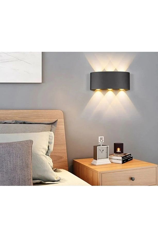 10w Led Aplik Aydınlatma Çift Taraflı Led Dekoratif Duvar Aplik Suya Ve Toza Karşı Dayanıklı - 4