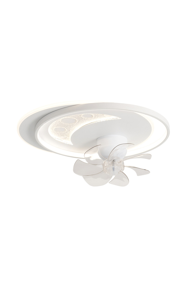 Arıa 3D Plafonyer Pervaneli Ledli Avize - 3