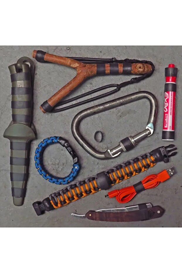 Closed Loop Tie Straps and Elastic Bands,Multi-Purpose Tactical Elastic Bands,Travel,Hiking,Camping - 5