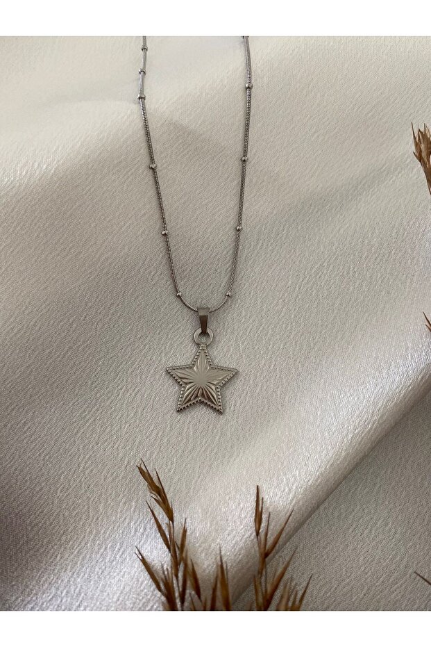 Star Steel Necklace